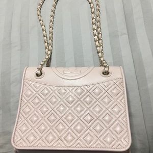 COPY - TORY BURCH Fleming Quilted Leather Shoulde…